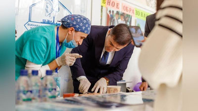 'Ilk bor tibbiy volontyorlar forumi o`tkazildi'ning rasmi