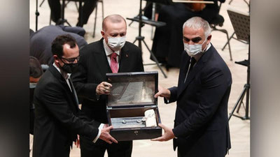 '"Turkiya madaniyat shaharchasi" Prezident administrasiyasi simfonik orkestrining binosi foydalanishga topshirildi(foto)'ning rasmi