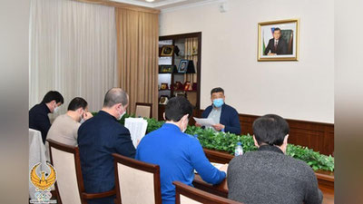 'Terma jamoalarimizning kelasi yil bo`lib o`tadigan Olimpiya o`yinlariga tayyorgarlik holati muhokama qilindi'ning rasmi