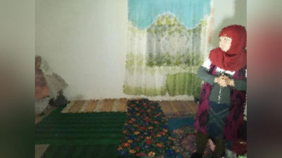 'Yaqinlariga ortiqcha tashvish bo`lishini istamagan qumqo`rg`onlik yolg`iz ona tuman hokimligining yordamiga muhtoj'ning rasmi