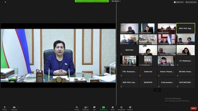 'Davra suhbati: Ayollar, tinchlik va xavfsizlik'ning rasmi