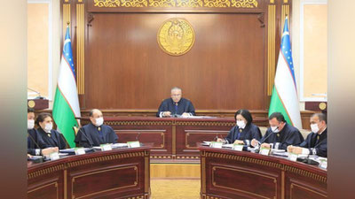 'Oliy sudning Plenum yig`ilishida qator qaror loyihalari muhokama qilindi (foto)'ning rasmi