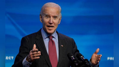 'Jo Bayden COVID-19 ga qarshi 1,9 trillion dollorlik rejasini e`lon qildi.'ning rasmi