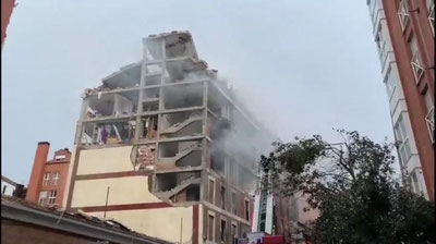 'Madrid markazidagi ko`p qavatli binoda portlash sodir bo`ldi (video)'ning rasmi
