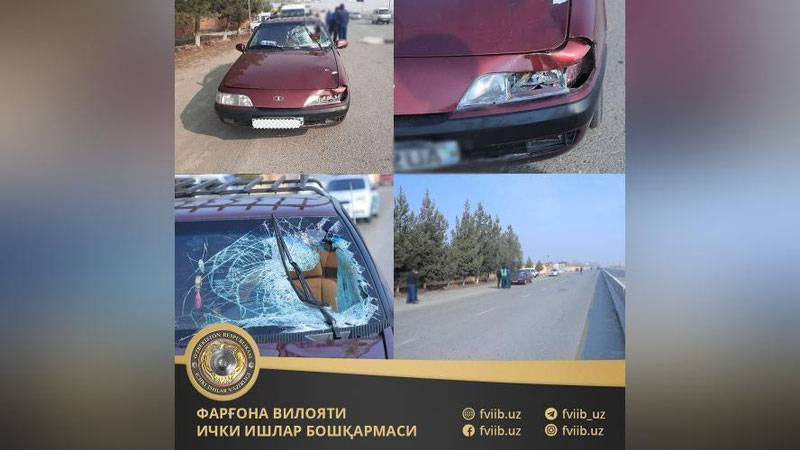 'Yozyovon tumanida “Espero” avtomashina haydovchisi urib yuborgan piyoda hodisa joyida vafot etdi'ning rasmi