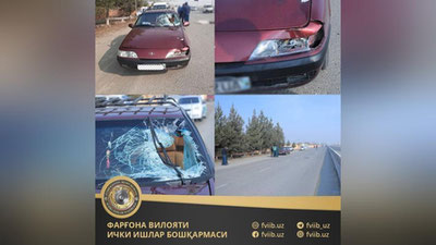 'Yozyovon tumanida “Espero” avtomashina haydovchisi urib yuborgan piyoda hodisa joyida vafot etdi'ning rasmi