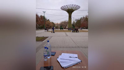 Изрображение '"Не дадим наш парк в обиду": в Ташкенте и в интернете собирают подписи за сохранение парка у ЦУМа'