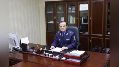 'Toshkent shahar Favqulodda vaziyatlar boshqarmasiga boshliq tayinlandi'ning rasmi