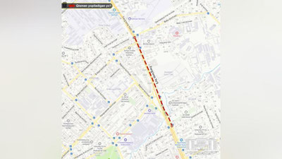 Изрображение 'Участок улицы Фаргона йули временно закроют'