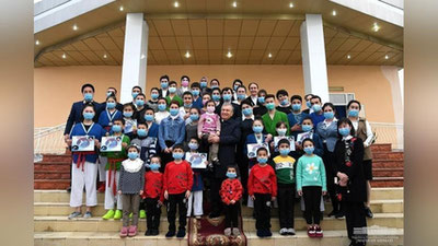 Изрображение '"Мне дорог каждый узбекистанец": Президент посетил детский дом и дом "Саховат" (фото)'