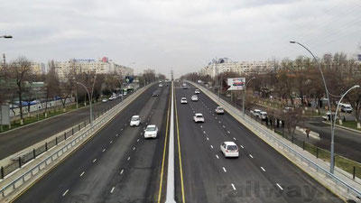 Изрображение 'Сдан в строй отремонтированный путепровод на улице Ахмада Дониша'