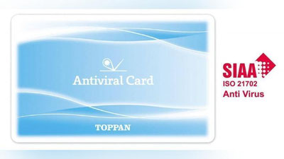 'Yaponlar viruslardan himoyalovchi plastik karta yaratdi'ning rasmi