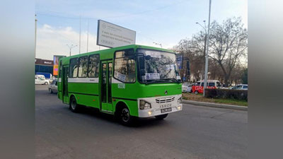 Изрображение 'В Ташкенте открыли новый автобусный маршрут от улицы Гулабад до ж/к "Обод Макон"'