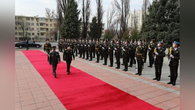 'Turkiya Qurolli Kuchlari Bosh shtabi boshlig`i boshchiligidagi delegasiya O`zbekistonga keldi'ning rasmi