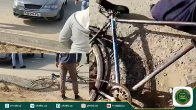 'Qashqadaryoda YPX xodimi velosipedchini urib yubordimi?'ning rasmi