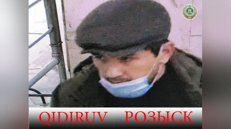 Изрображение 'Сорвал цепочку с шеи: ГУВД Ташкента просит содействовать в розыске уличного грабителя'