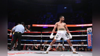 '«WonderBoy»-Shaxram G`iyosov muddatidan oldin raqibini mag`lub etdi'ning rasmi