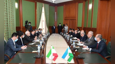 Изрображение 'В Ташкенте прошли переговоры глав МИД Узбекистана и Ирана'