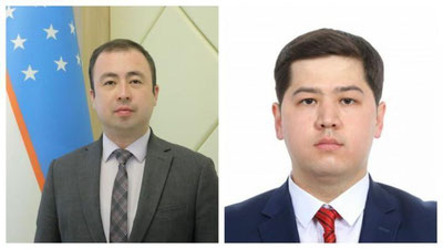 'Adliya vazirligining ikki xodimi Prezident Administrasiyasidagi mas`ul lavozimga tayinlandi'ning rasmi