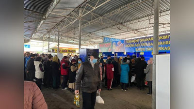 '"Bozorlarda yog` uchun yana turnaqator navbatlar paydo bo`lmoqda" — Monopoliyaga qarshi kurashish qo`mitasi holatni o'rganmoqda'ning rasmi