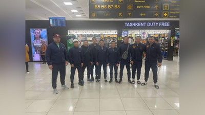 'Sport kurashlari bo`yicha terma jamoamiz Osiyo chempionatiga jo`nab ketdi'ning rasmi