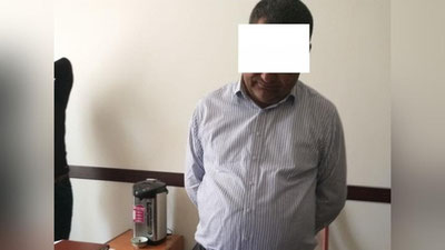 'Buxoro shahrida tadbirkorning 23,6 mln so`m pulini o`tkazib berish evaziga 2,3 mln so`m olgan mansabdor ushlandi'ning rasmi