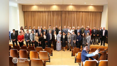 'Senat Raisi Rossiyaning Sankt-Peterburg shahridagi vatandoshlarimiz bilan uchrashdi'ning rasmi