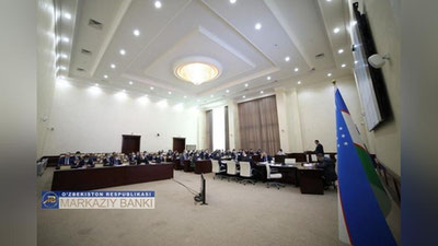 'Markaziy bank asosiy stavkani yillik 14 foiz darajasida o`zgarishsiz qoldirdi'ning rasmi