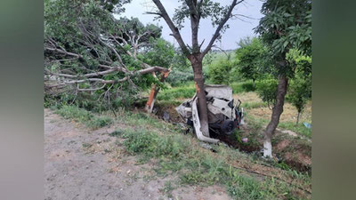 Изрображение 'В страшном ДТП в Кашкадарье погиб 29-летний водитель и его 5-летняя дочь'