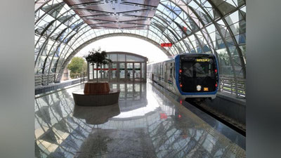 Изрображение 'Жара внесла коррективы в работу наземной кольцевой линии метро в Ташкенте'