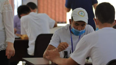 'Samarqandda ko`zi ojizlar o`rtasida shaxmat turniri o`tkazildi'ning rasmi