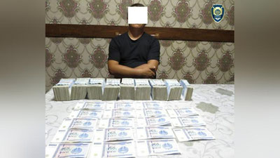 'Sharof Rashidov tumanida fuqaroga 42 mln so`mga er olib berishni va`da qilgan firibgar ushlandi'ning rasmi