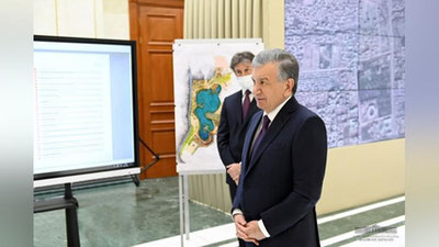 'Alisher Navoiy maqbarasi ta`mirlanadi — Prezidentga loyiha taqdimot qilindi'ning rasmi