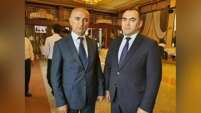 'Abduqodir Toshqulov Tojikiston Oliy ta`lim vaziri bilan uchrashdi'ning rasmi