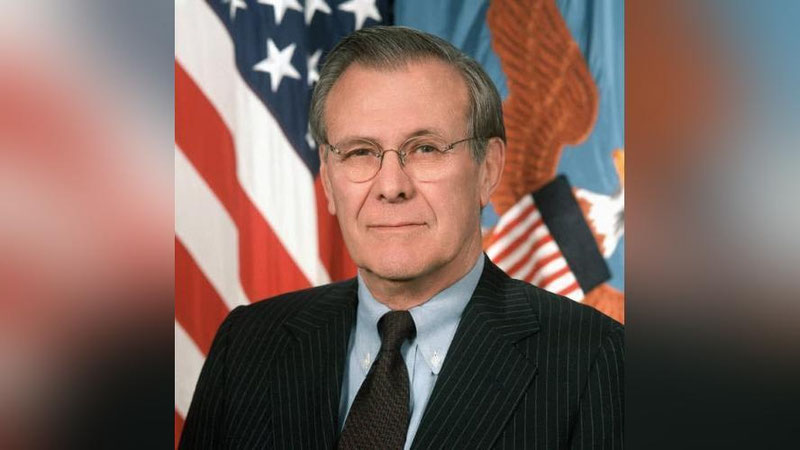 Изрображение 'В США скончался бывший министр обороны Дональд Рамсфелд'