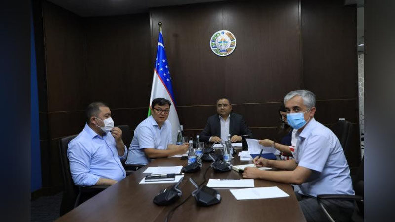 'Innovasion rivojlanish vaziri Jahon banki loyihasi Xalqaro ekspert kengashi a`zolari bilan muzokaralar o`tkazdi'ning rasmi