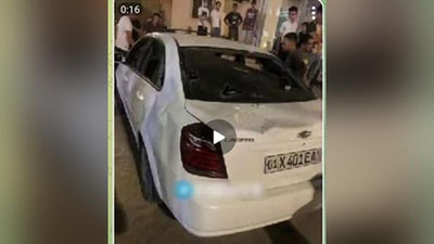 'Toshkentda qashqadaryolik yigit ko`chada turgan "Lacetti" avtomobilini tosh bilan pachoqlab tashladi (Video)'ning rasmi