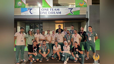 Изрображение 'Сборная Узбекистана по боксу разместилась в Олимпийской деревне (фото)'