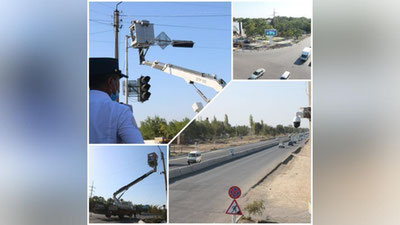 'Sirdaryoda 24/7 rejimda ishlovchi 360 gradusgacha aylana oladigan videokameralar o`rnatilmoqda'ning rasmi