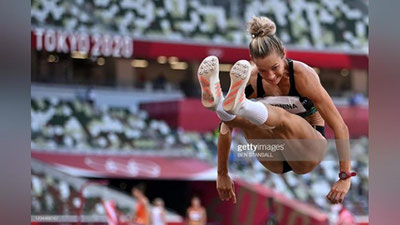 'Tokio-2020: Voronina uzunlikka sakrashda uchinchi yaxshi natijani qayd etdi'ning rasmi