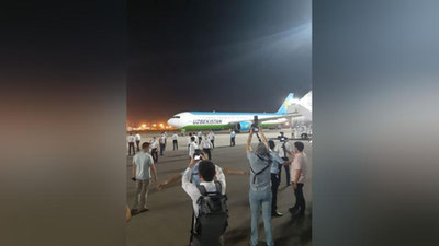 'Tantana boshlandi: O`zbekiston Olimpiya delegasiyasi Toshkentga etib keldi'ning rasmi