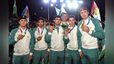 Изрображение 'Победителей и призеров Олимпийских игр наградили в Ташкенте (фото, видео)'