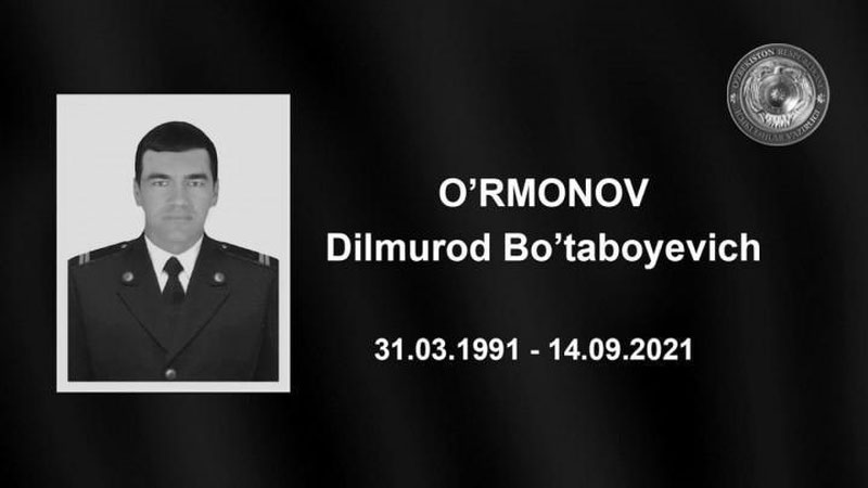 'Хизмат вазифасини бажараётиб вафот этган ИИО ходимининг ўлимига нима сабаб бўлди? Тафсилотлар очиқланди'ning rasmi