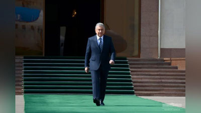 'Shavkat Mirziyoev Tojikistonga uchib ketdi'ning rasmi