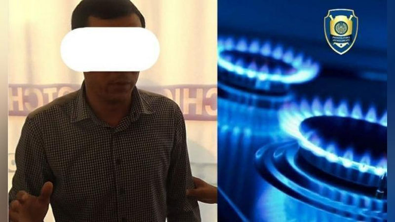 'Sirdaryoda hududgaz muhandisi gaz tarmog`iga ulab berish uchun tadbirkordan 1 300 AQSh dollari talab qildi'ning rasmi