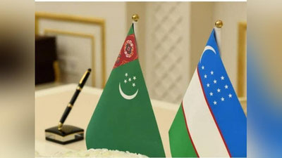 'Gurbanguli Berdimuhamedov O`zbekistonga etib keldi'ning rasmi