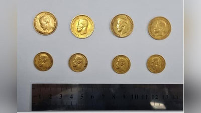 'O`zbekistondan qadimiy tangalarni olib chiqib ketayotgan shaxs aeroportda qo`lga tushdi'ning rasmi