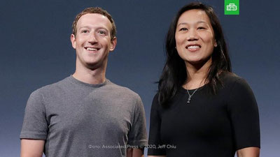 Изрображение 'На Марка Цукерберга и его жену подали в суд'