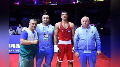 'Saidjamshid Jafarov chorak final yo`llanmasini qo`lga kiritdi'ning rasmi