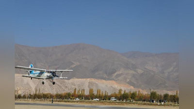 'So`x aeroportiga ilk sinov parvozi amalga oshirildi'ning rasmi